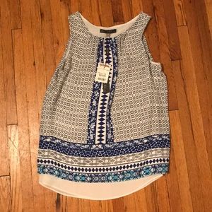 Pretty Rose & Olive tank top NWT